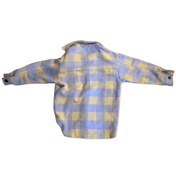 NWOT “shacket” fuzzy flannel style jacket - Picture 2 of 4